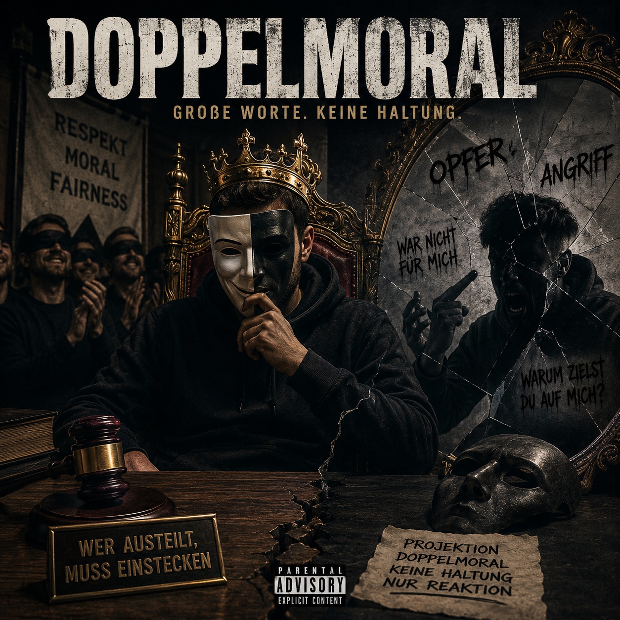 „Doppelmoral“  im Kopfpalast artwork