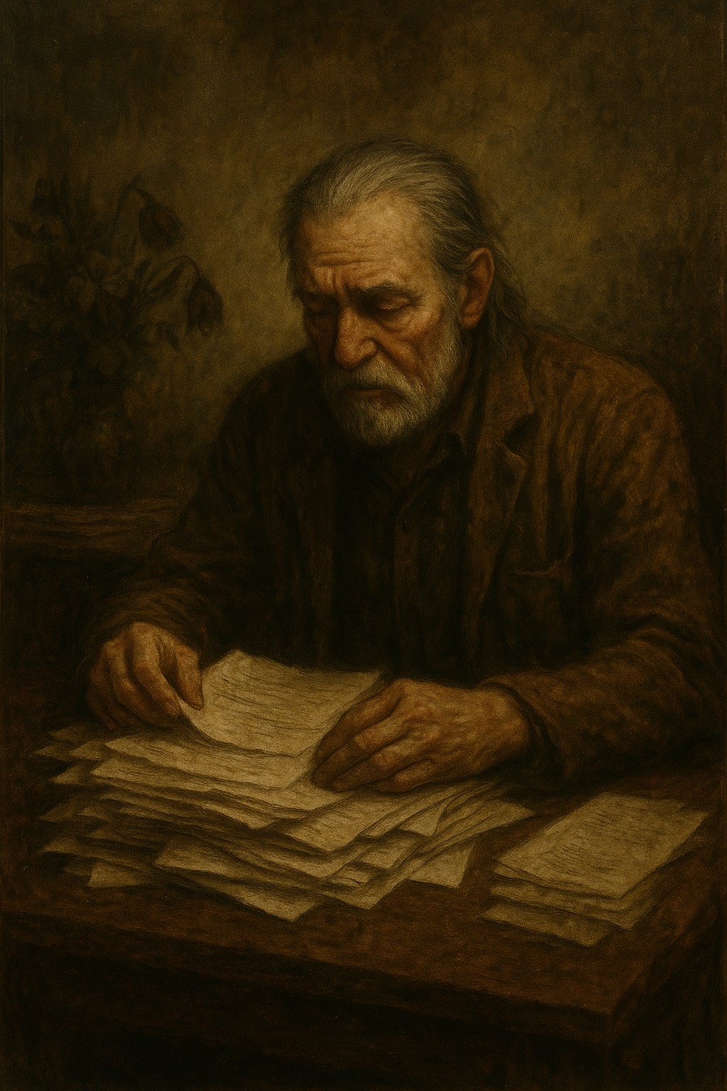 Death Nesting - Paperwork Blues artwork