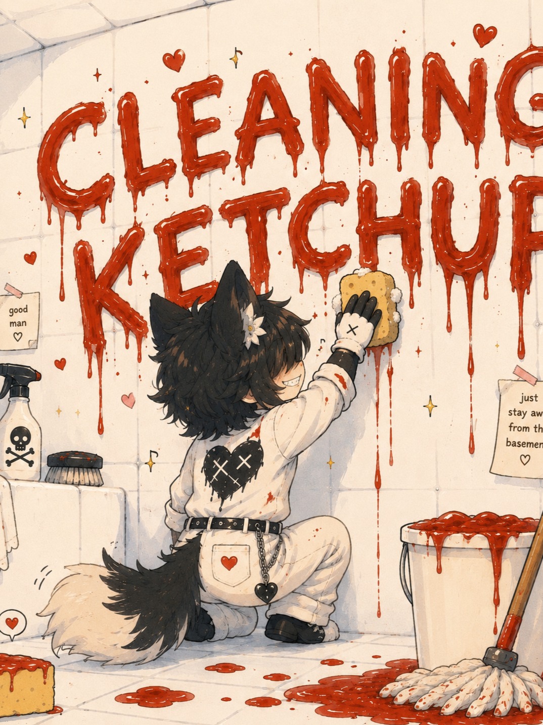 Cleaning Ketchup artwork