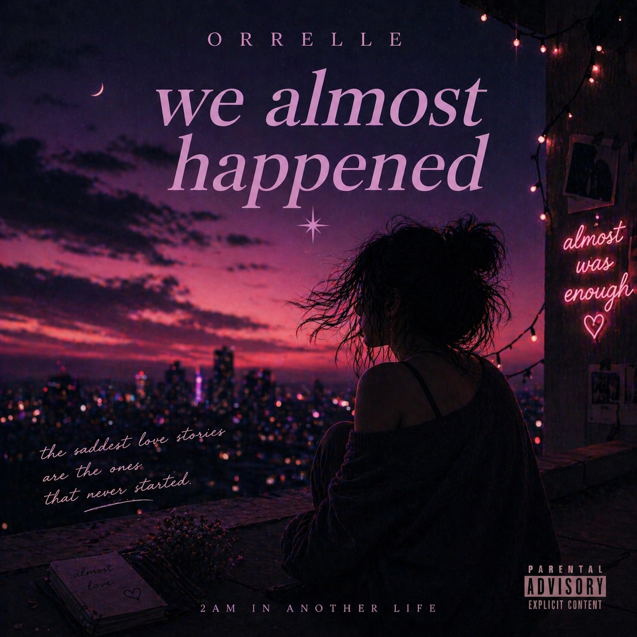 WE ALMOST HAPPENED artwork