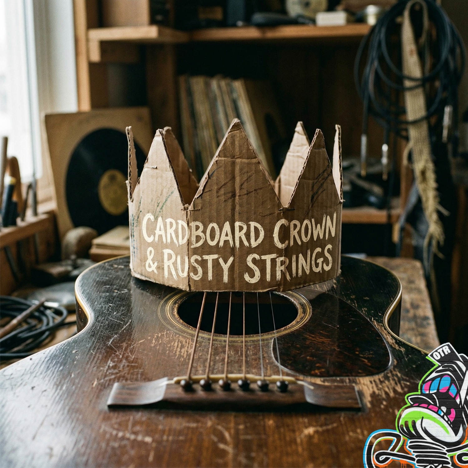 Cardboard Crown & Rusty Strings artwork