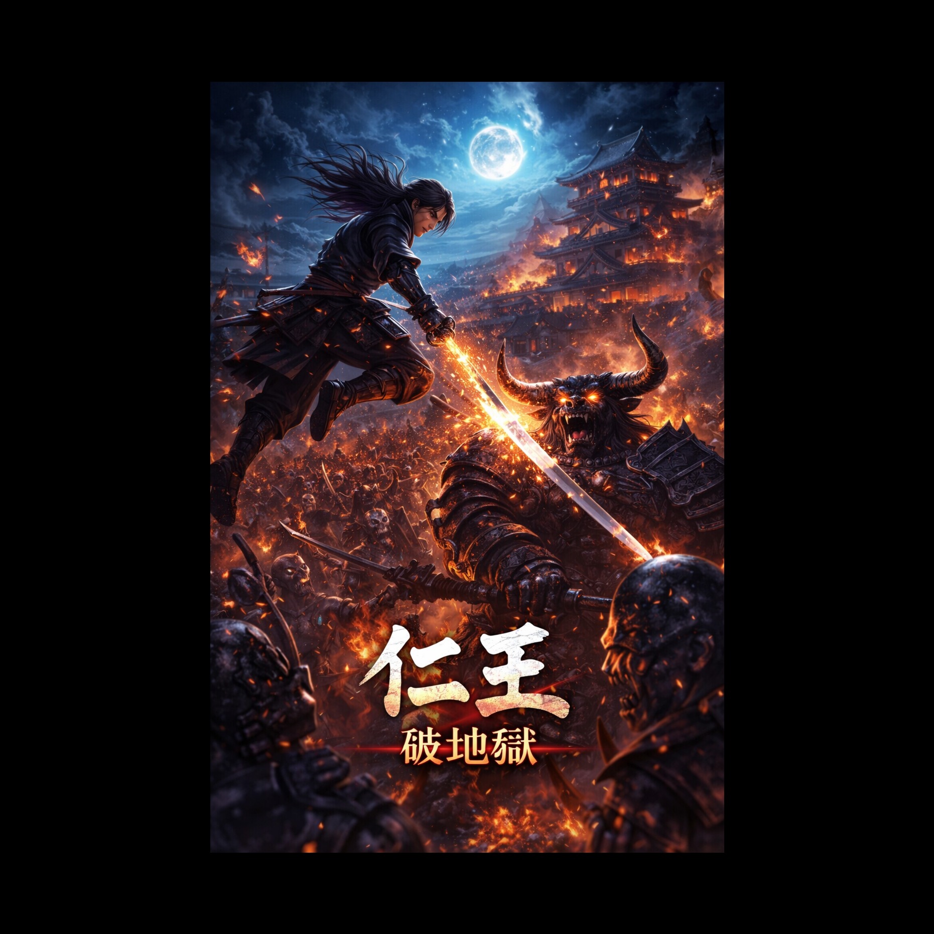 仁王 破地獄 artwork