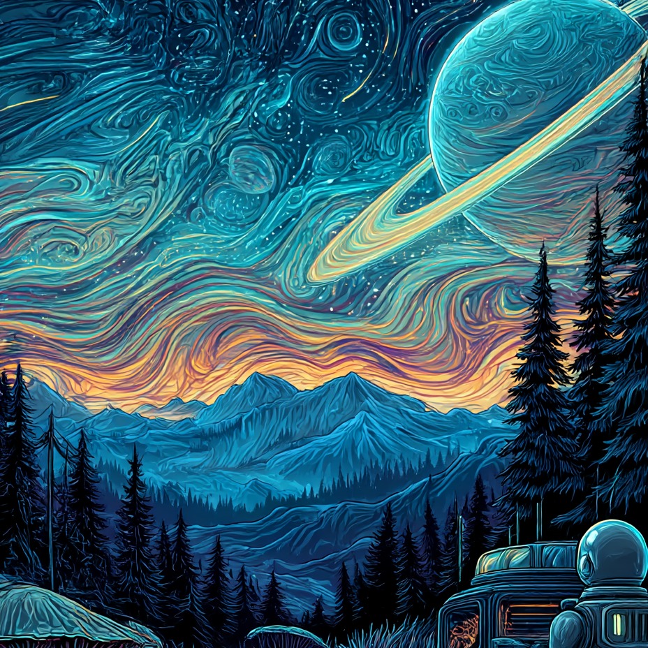 アストロウェーブ 宇宙の彼方へ artwork