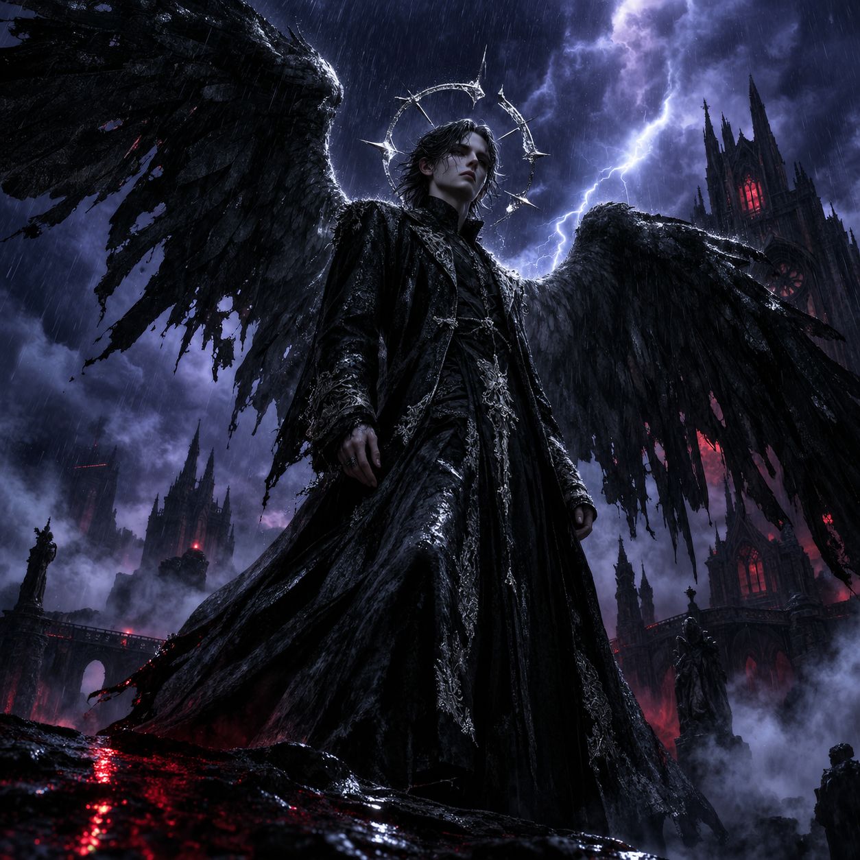 Fallen Angel. Storm. artwork