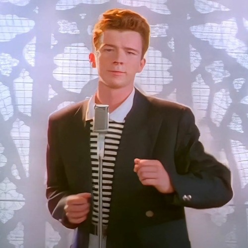 Rick Astley - Never Gonna Give You Up artwork