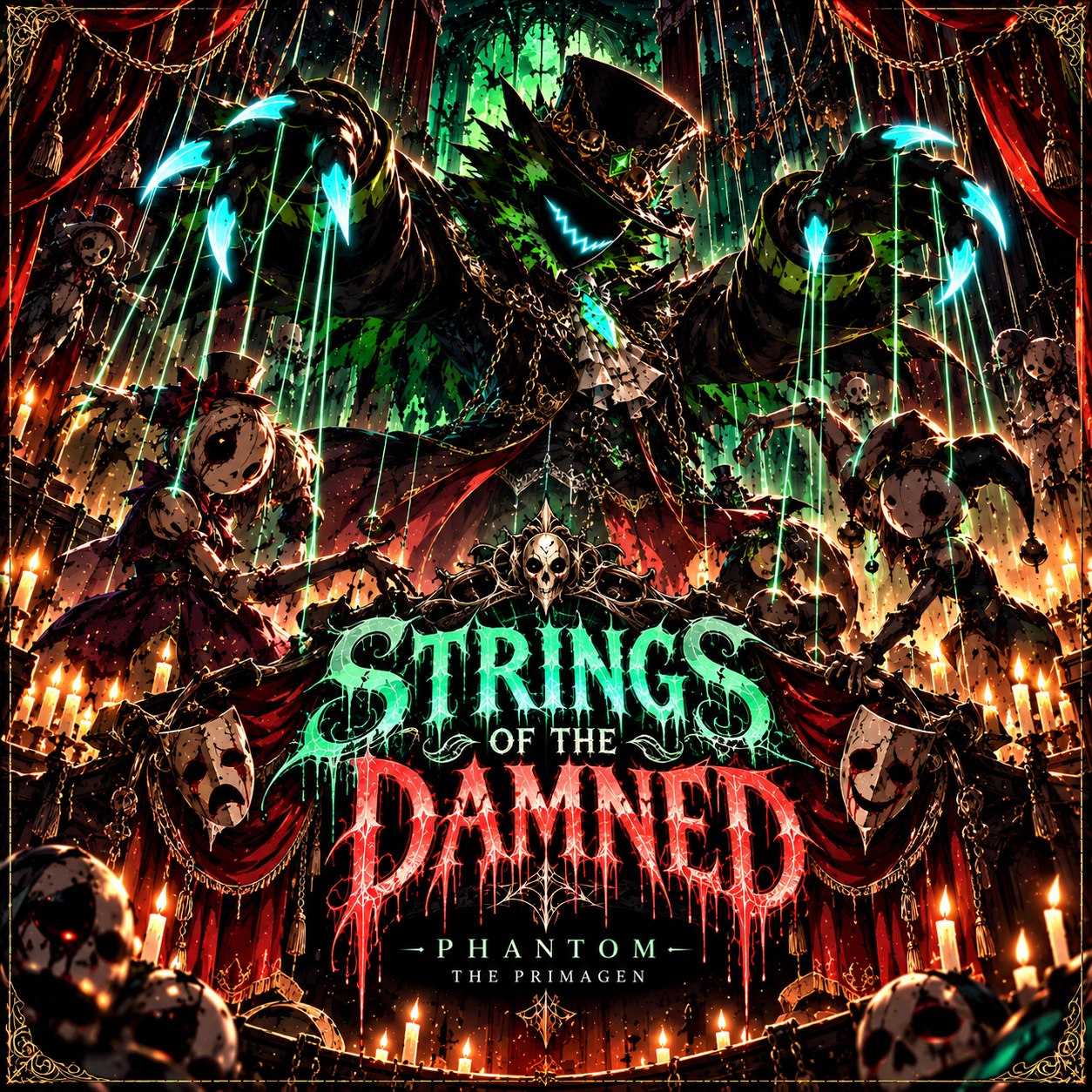 STRINGS OF THE DAMNED artwork