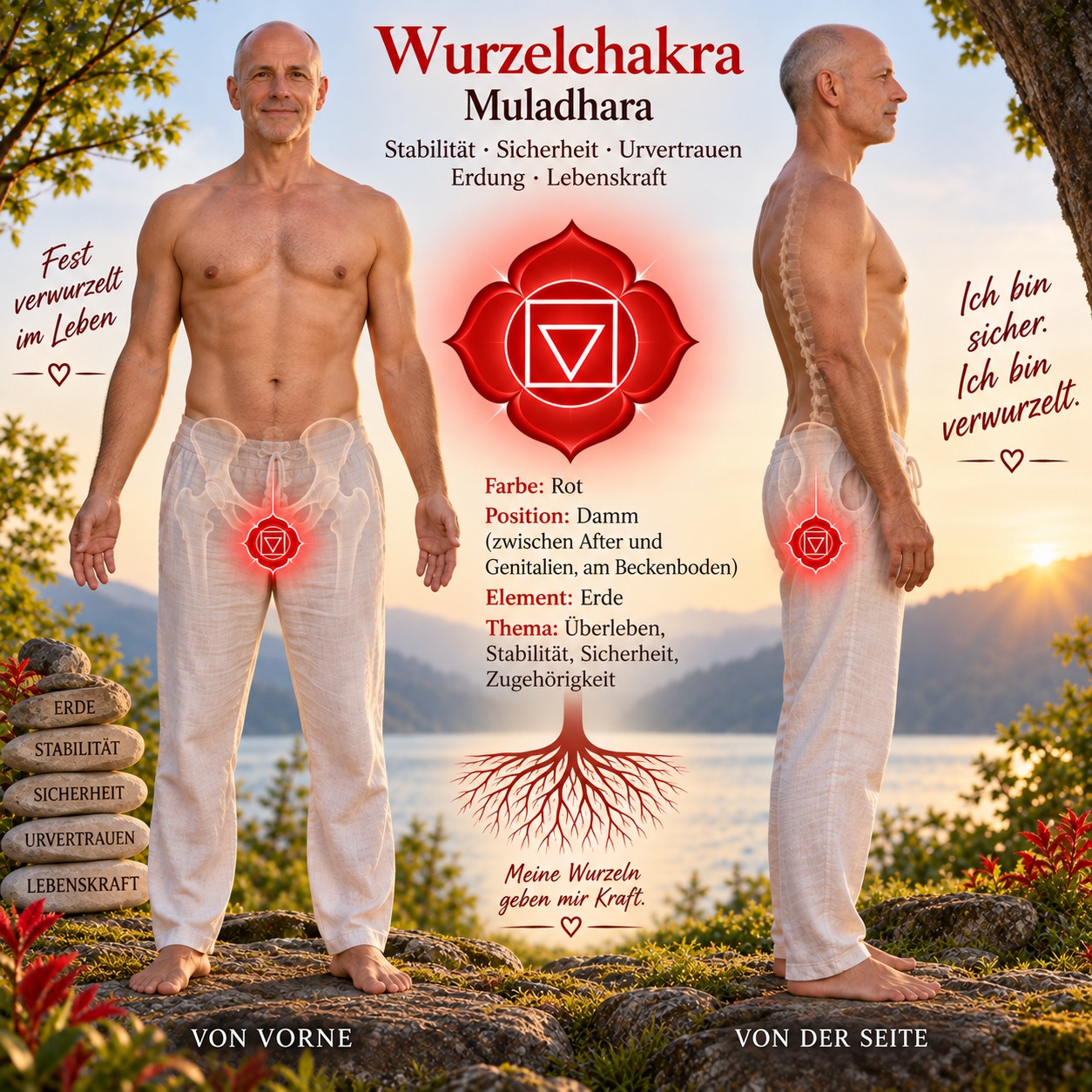 Wurzel-Chakra: Das Fundament artwork