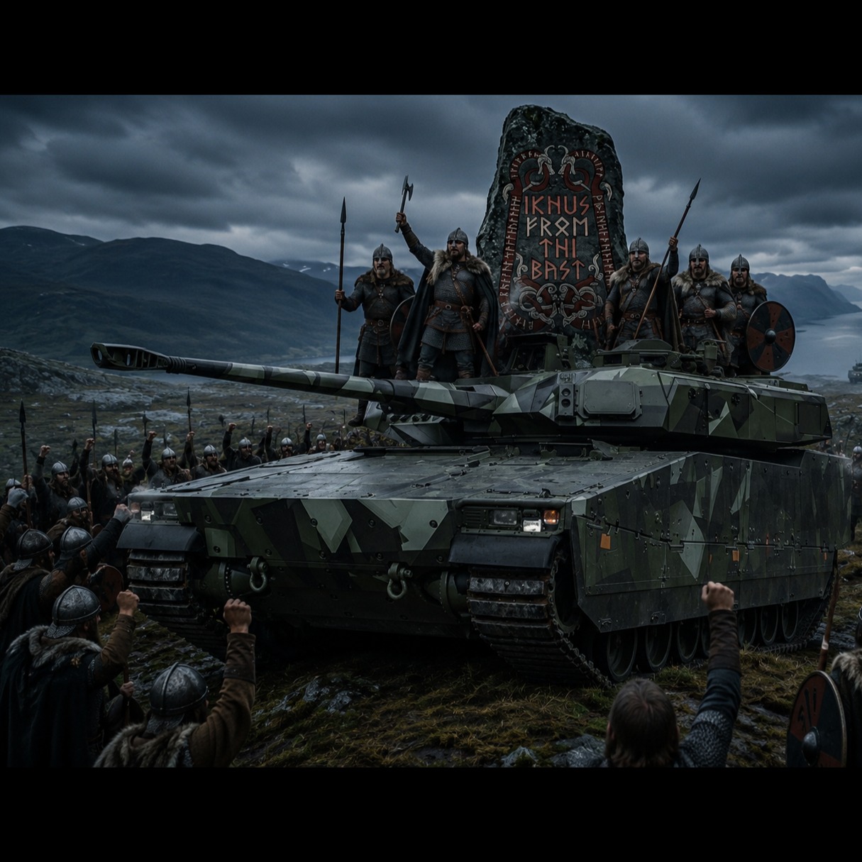 hvy LOKE🚨😮Warrior! Warrior! ENOUGH🫸 СИЛА! ВОЛЯ! ЧЕСТЬ! ДУХ! artwork