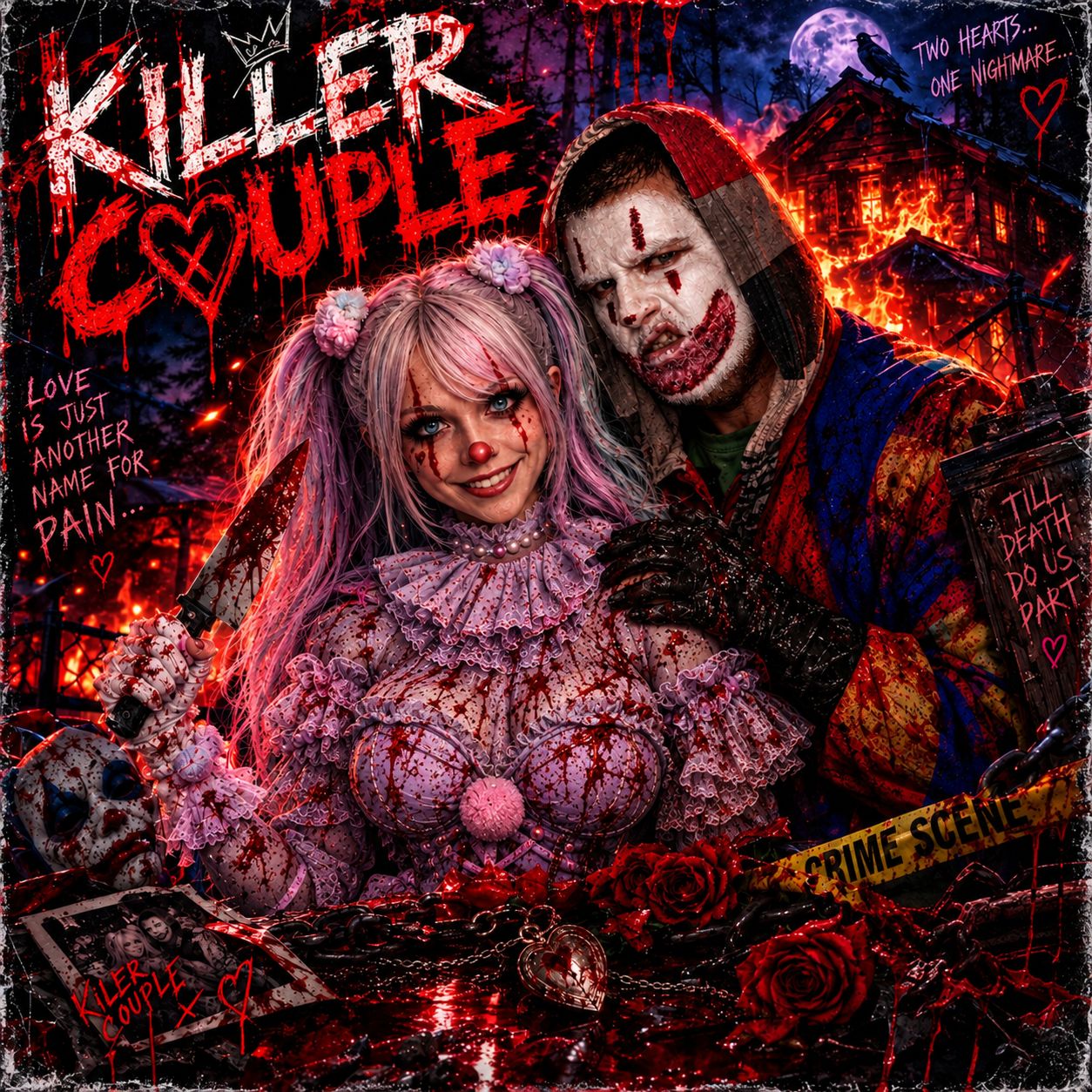 🩸🔥KILLER COUPLE🔥🩸 artwork