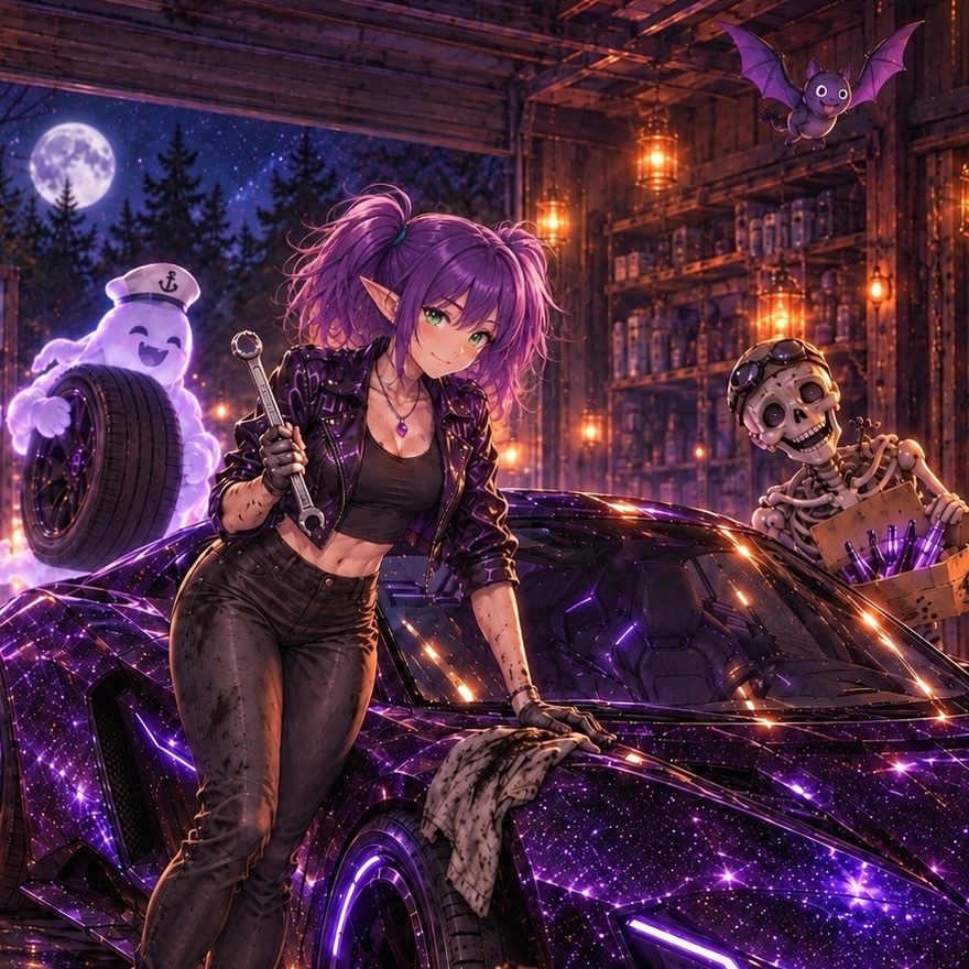 Midnight Garage Parade #HalloweenPartyReport #はろいん artwork