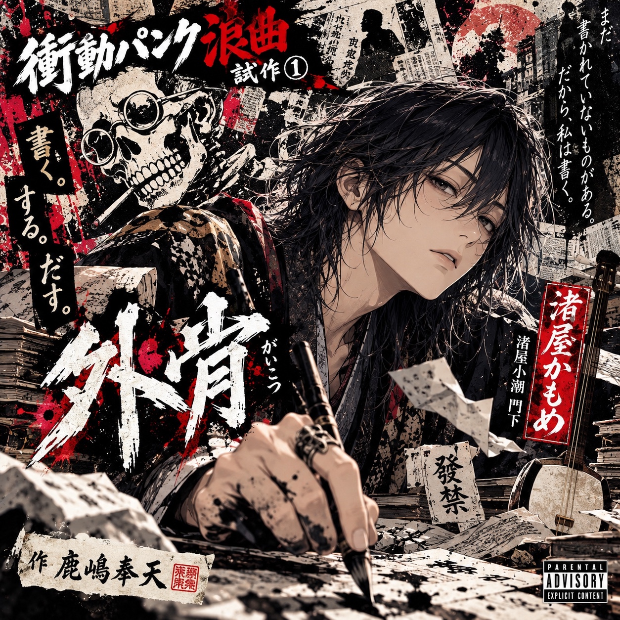 衝動パンク浪曲・試作①『外骨』 artwork
