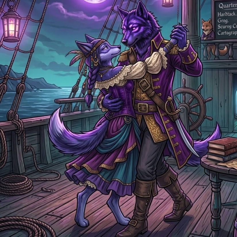 Sea wolves Dance artwork