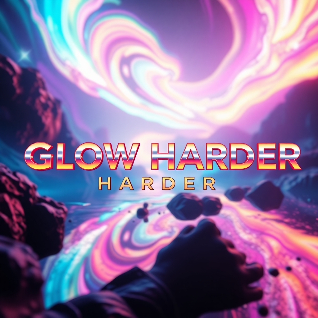 Glow Harder (trance mix) artwork