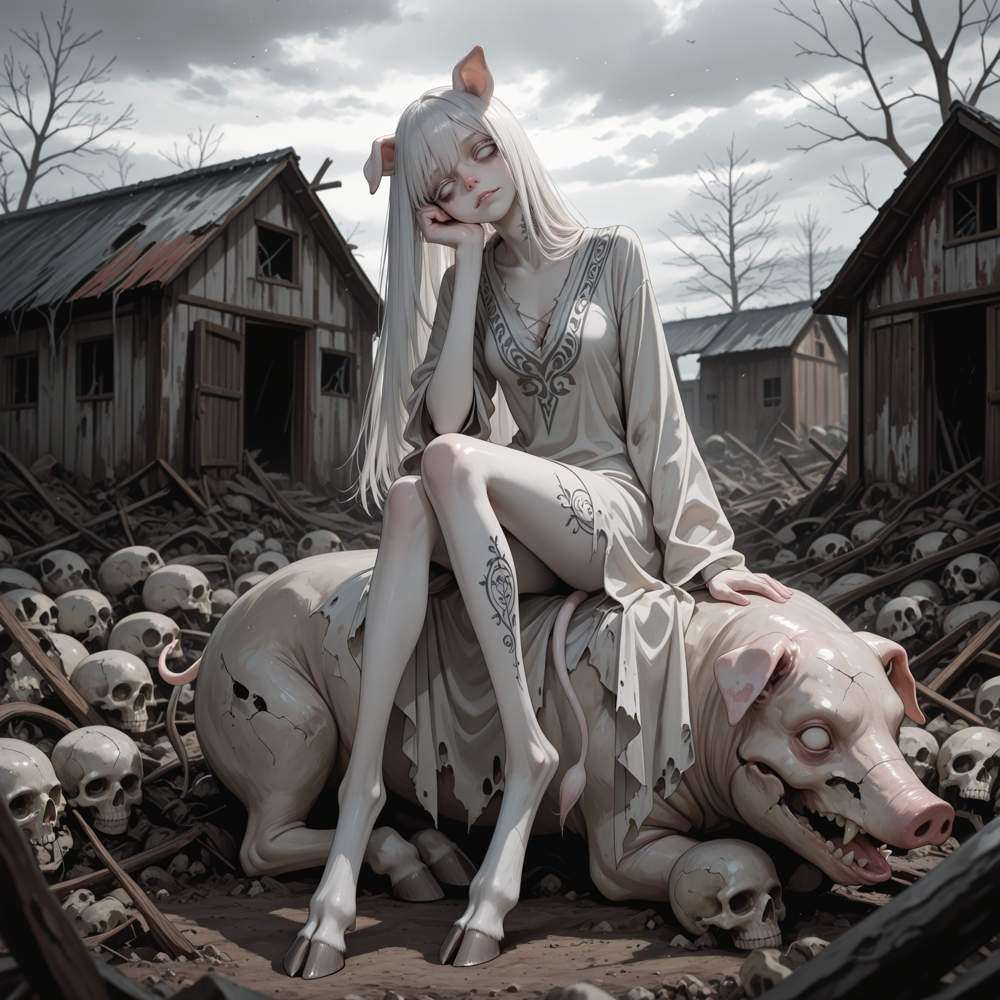 The White Sow of Móin an Mhiúil artwork