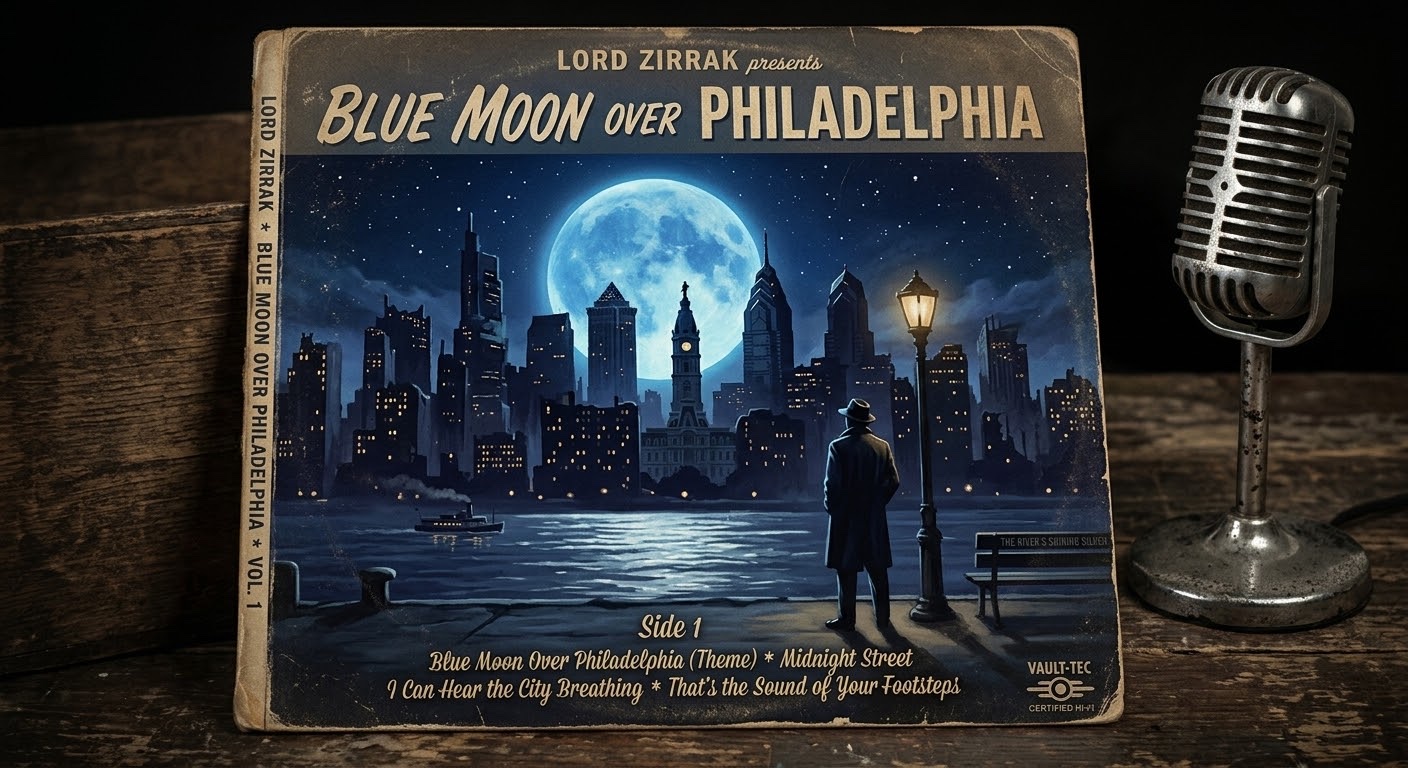 Blue Moon Over Philadelphia artwork
