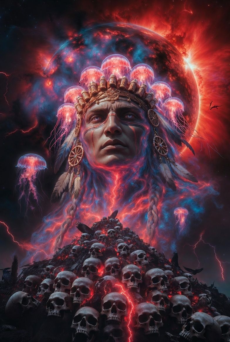 The creature's heartbeat keeps time whether we're listening or not. artwork