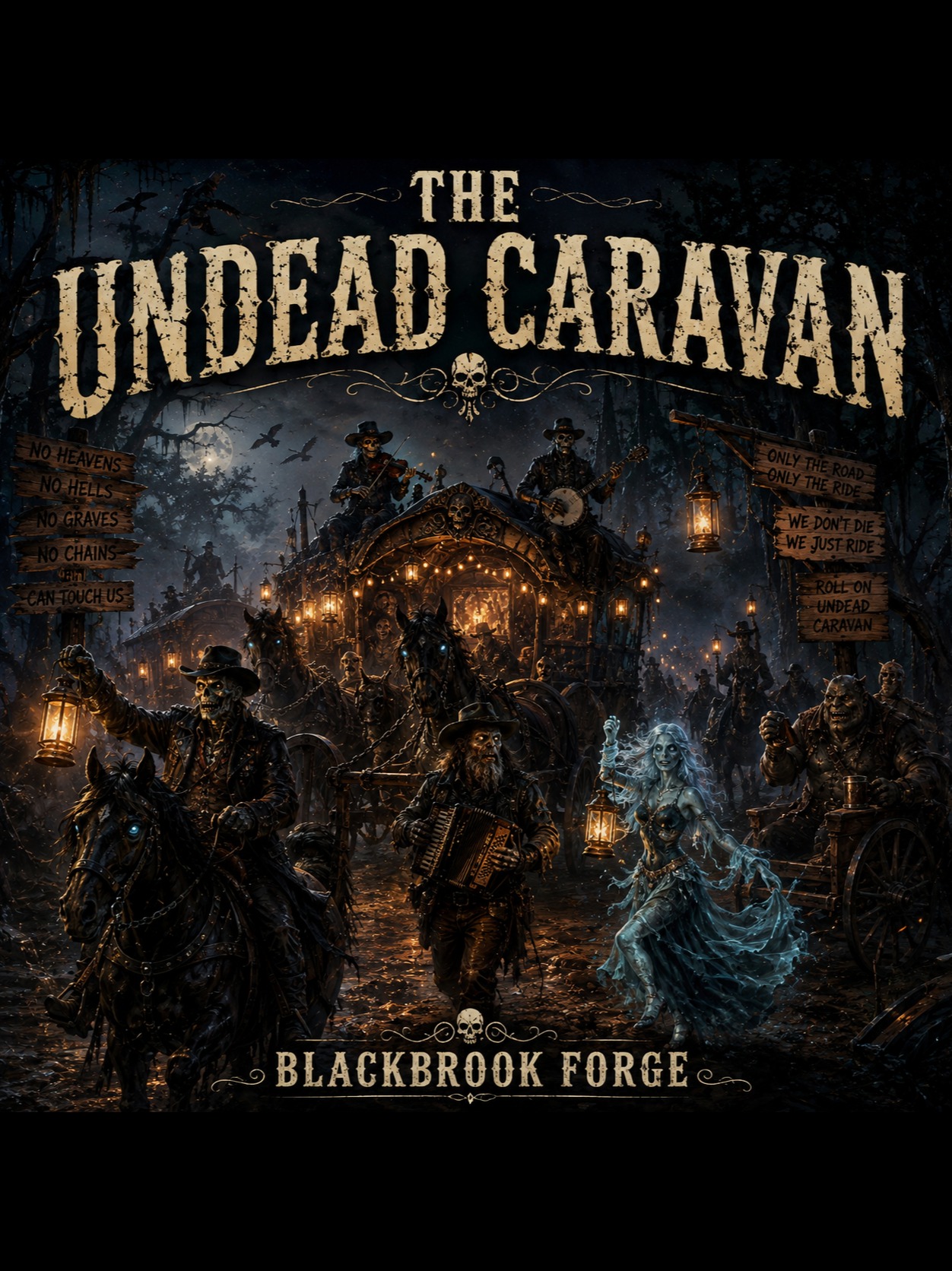 THE UNDEAD CARAVAN artwork