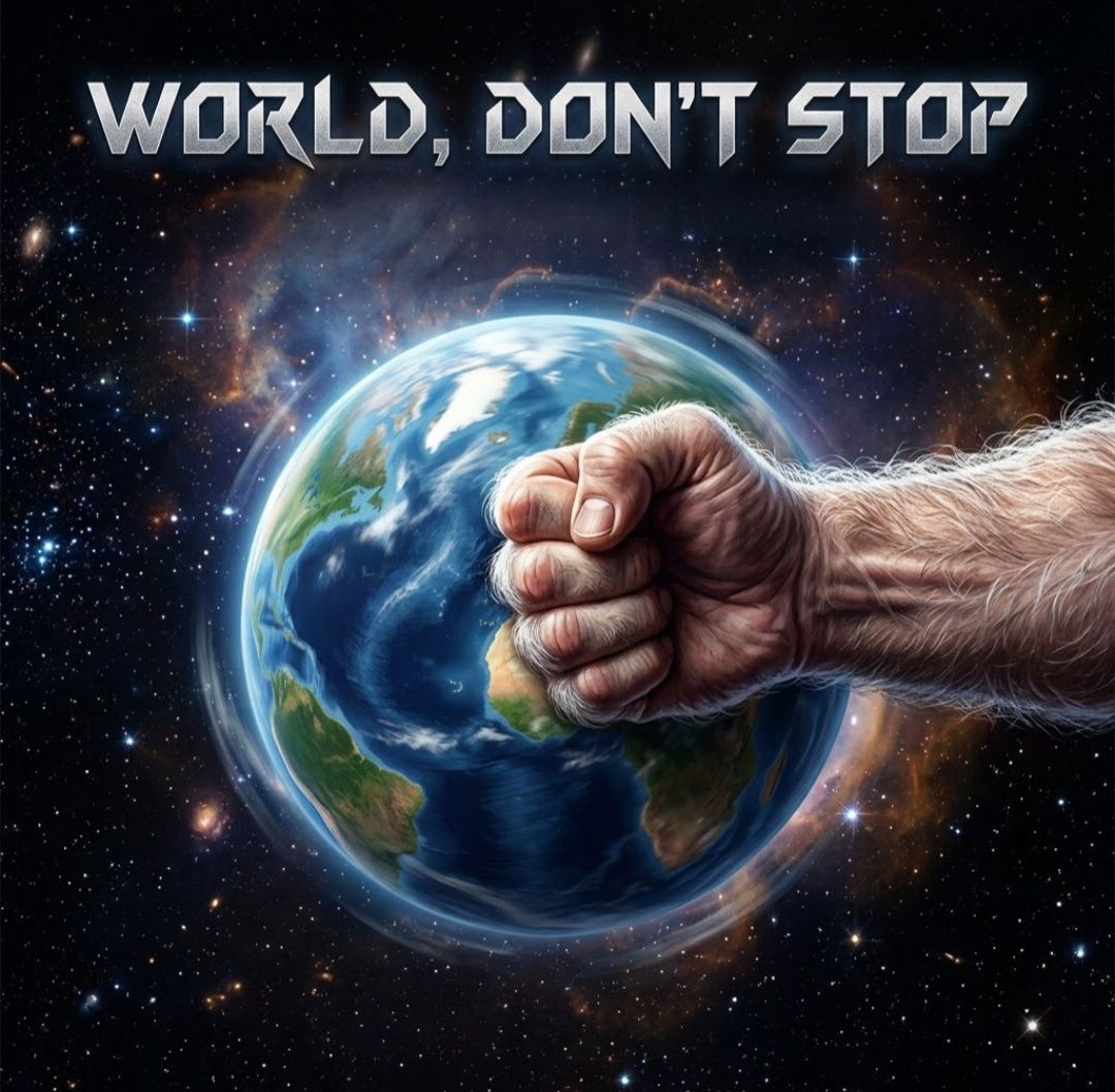 World, Don't Stop artwork