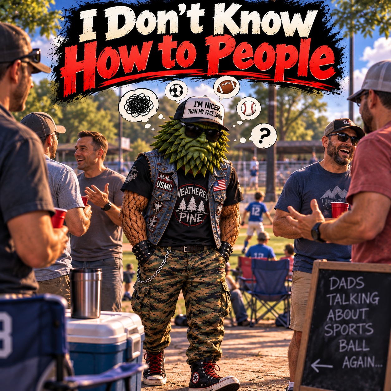 I Don't Know How to People artwork