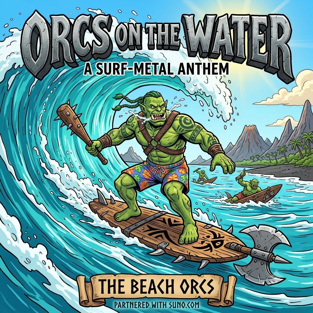 Orcs on the Water artwork