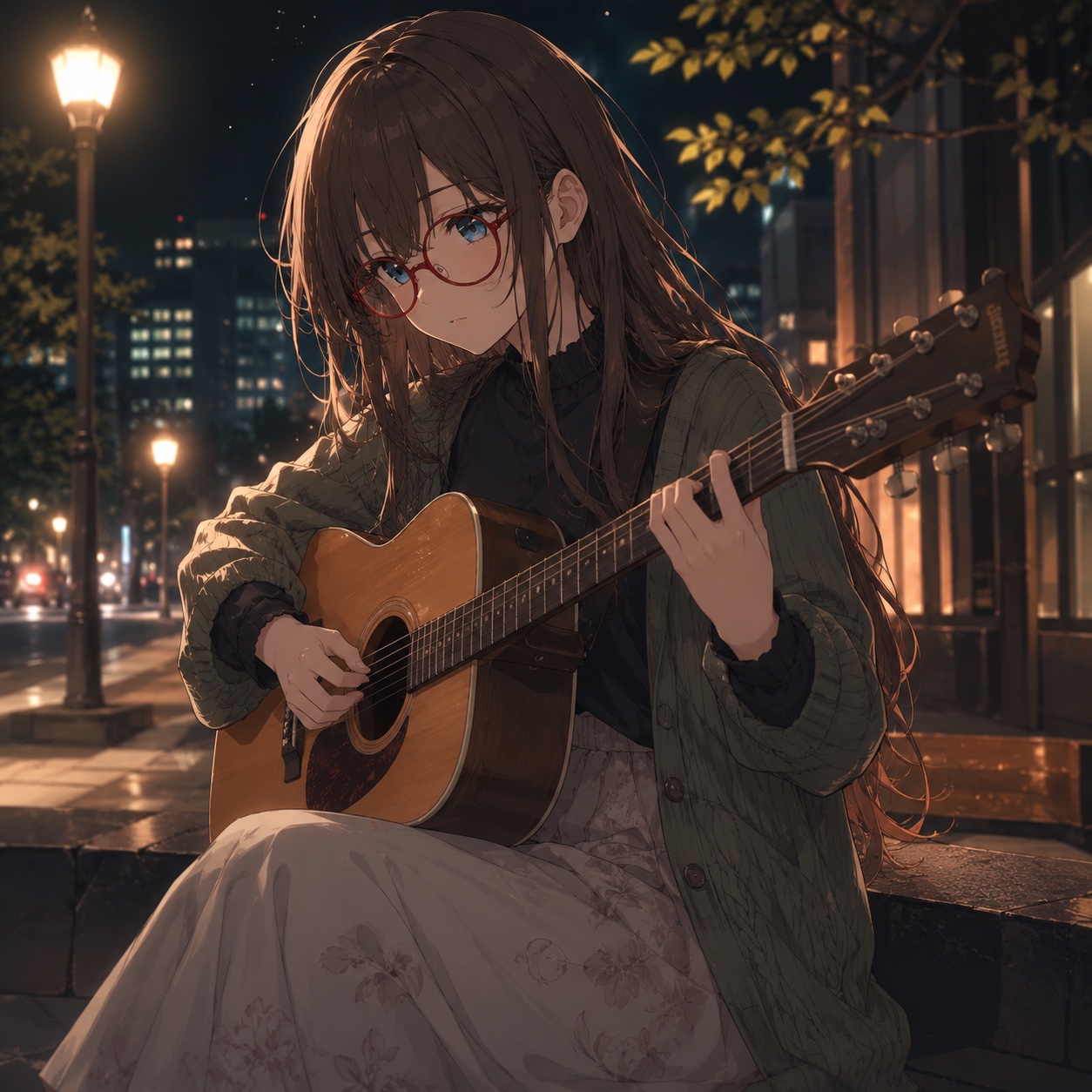 虫の声がしない秋の夜 artwork