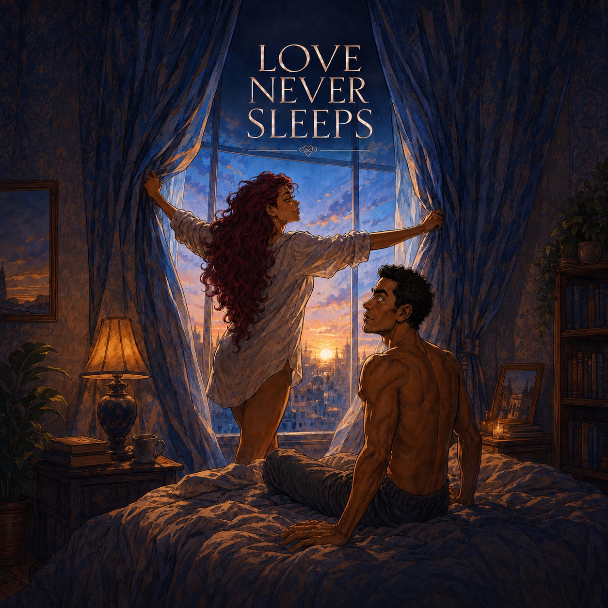 Love Never Sleeps — Jude Harris artwork