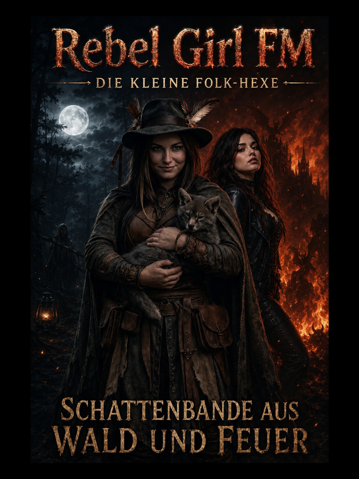 Rebel Girl FM - Schattenbande aus Wald und Feuer artwork