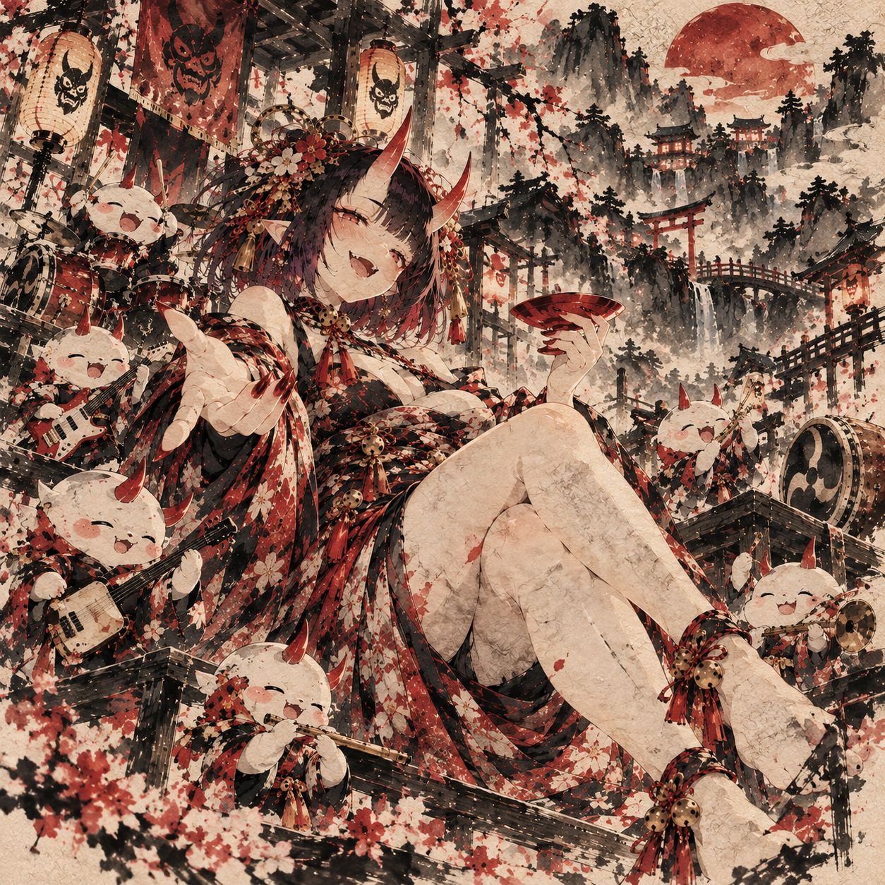 幻の◯◯が住む里へ artwork