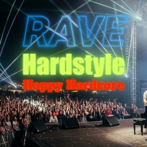 Image for Rave, Hardstyle, Happy Hardcore