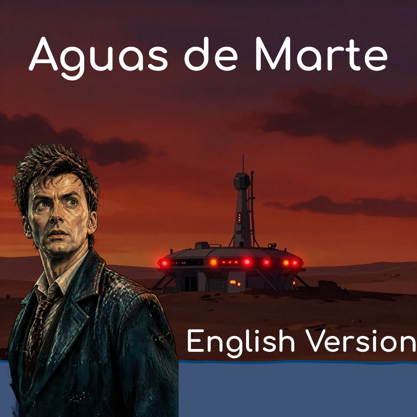 Aguas de marte English Version artwork