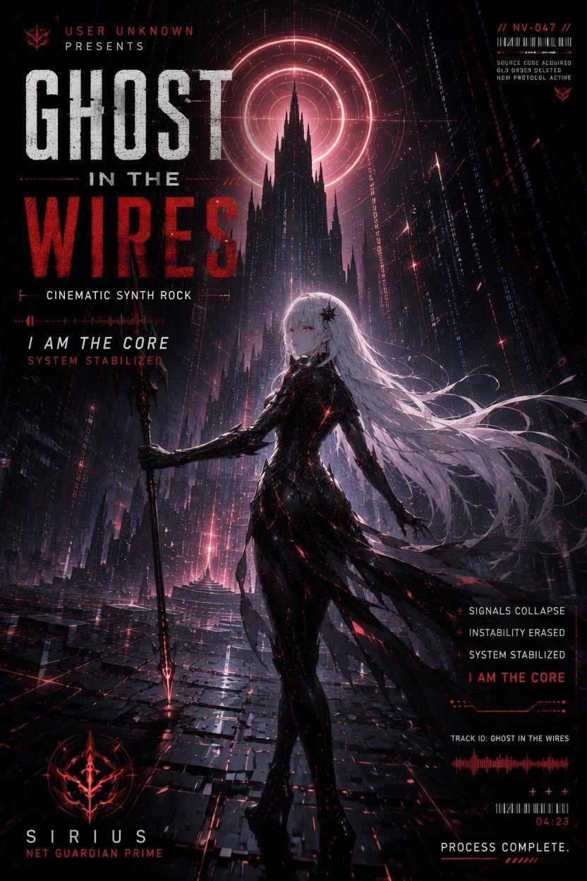 GHOST IN THE WIRES artwork