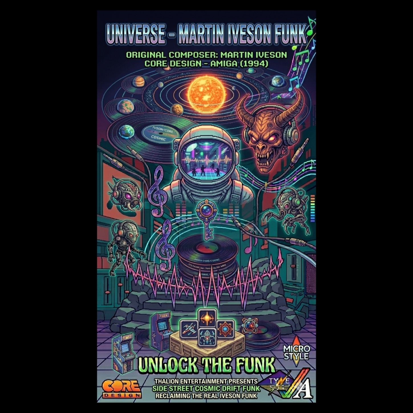 Universe BG music artwork