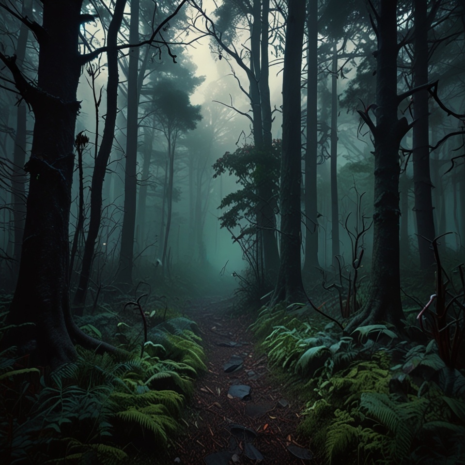Lost in the Whispering Woods artwork
