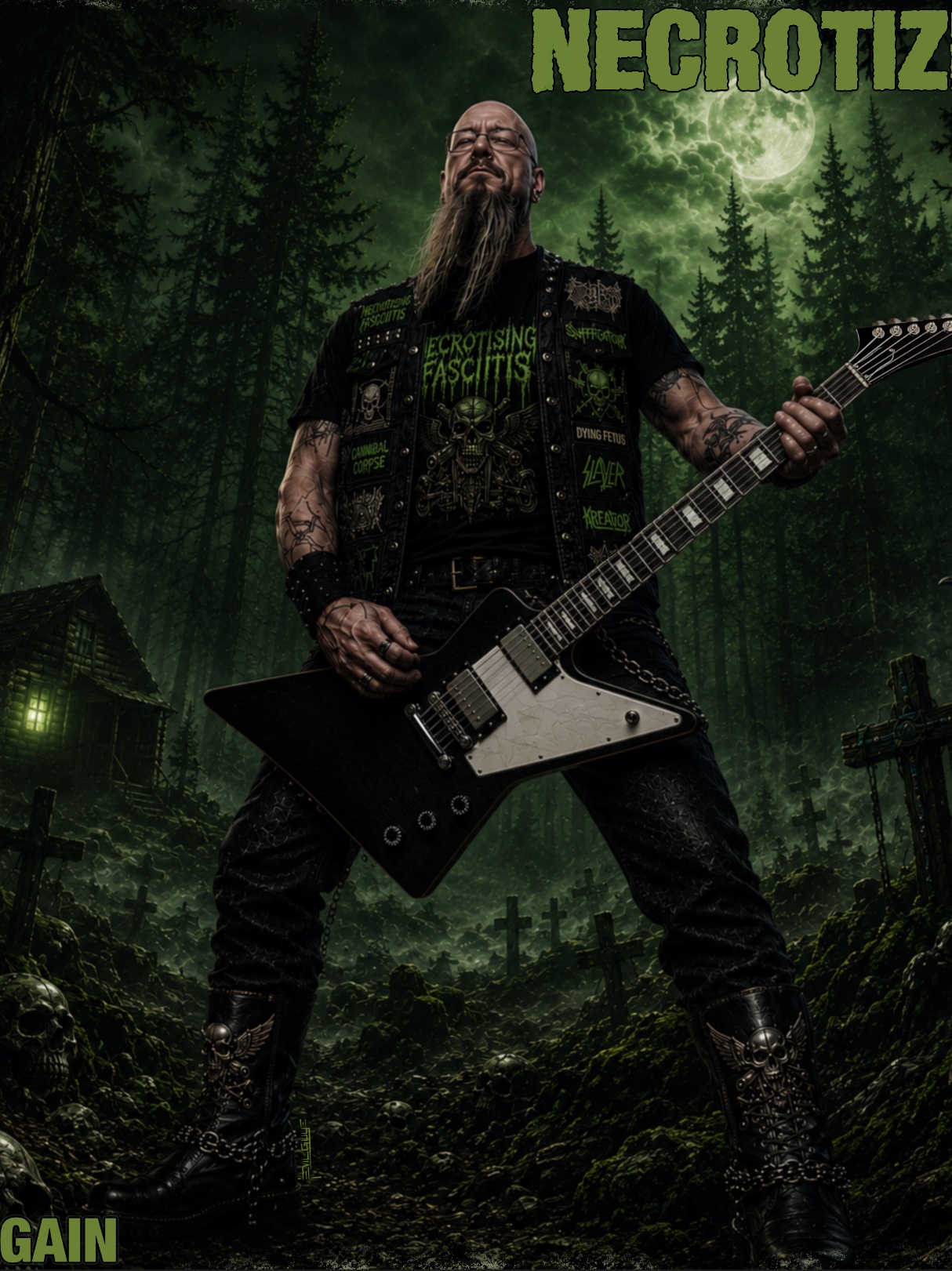 The Four Horsemen of Metal part l artwork