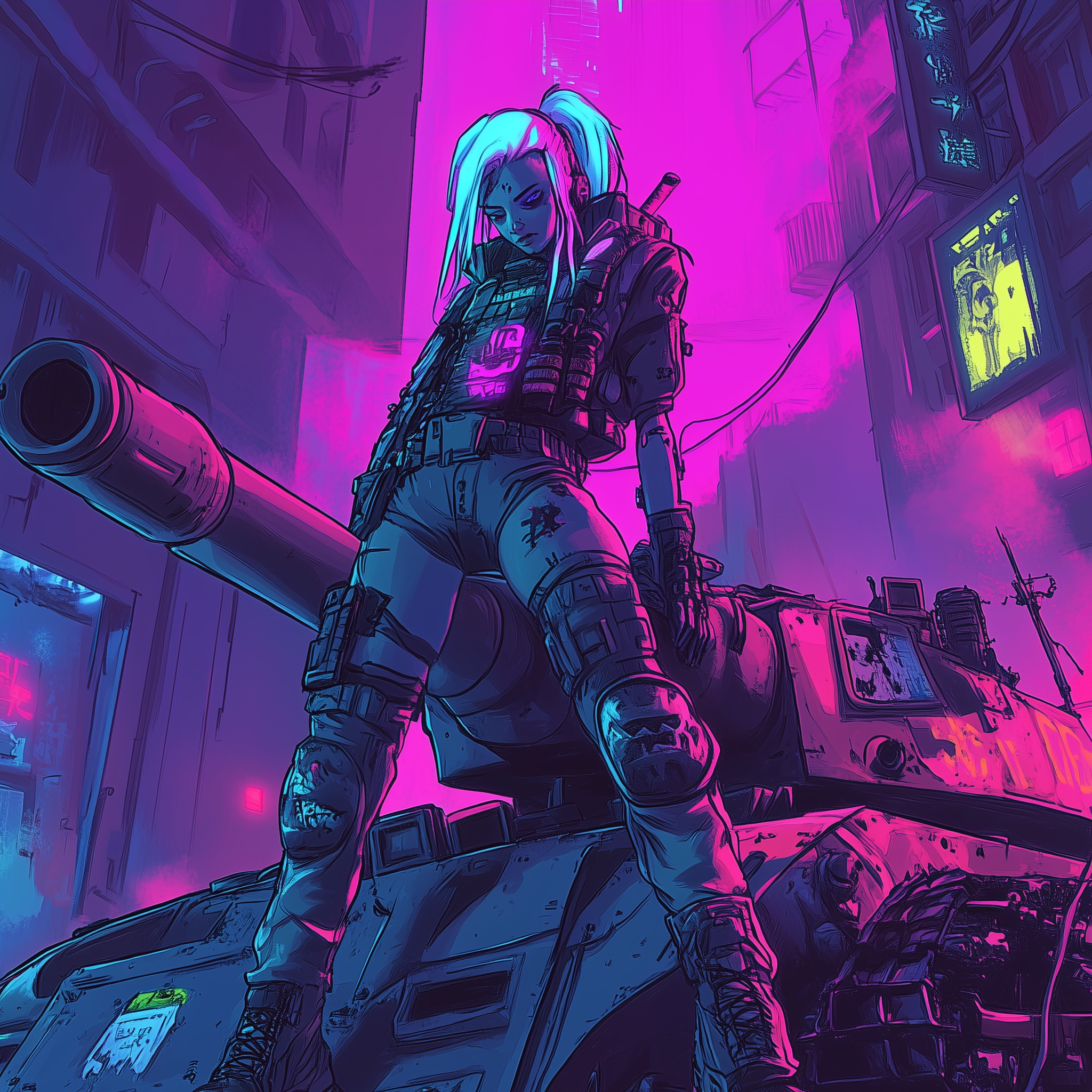 Chrome-clad Anarchy artwork
