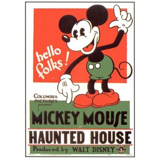 The Haunted House (Walt Disney 1929) artwork