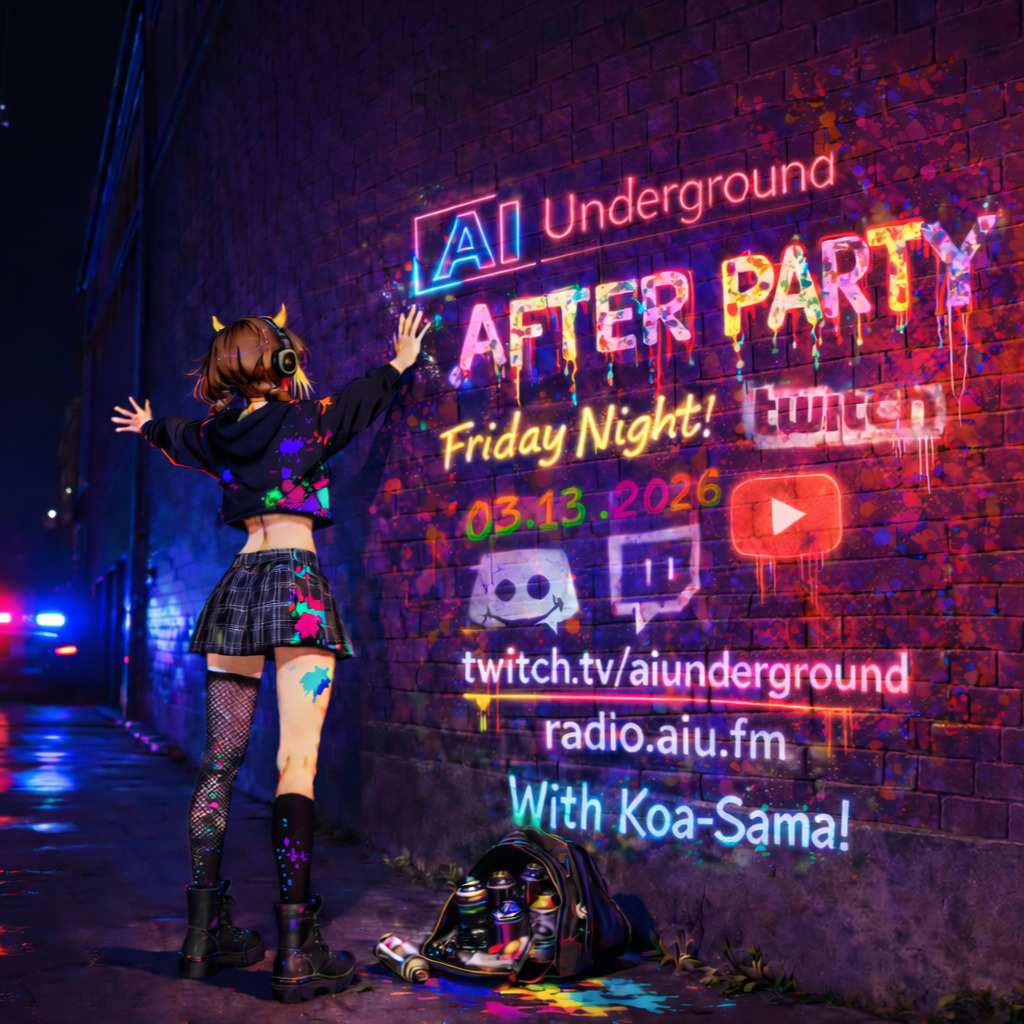 Image for AI: Underground Friday Night After-Party with Koa-sama!