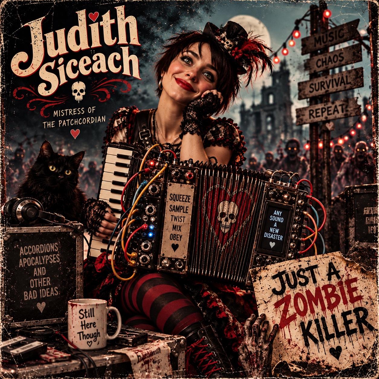 Just A Zombie Killer - Judith Cover 3 artwork