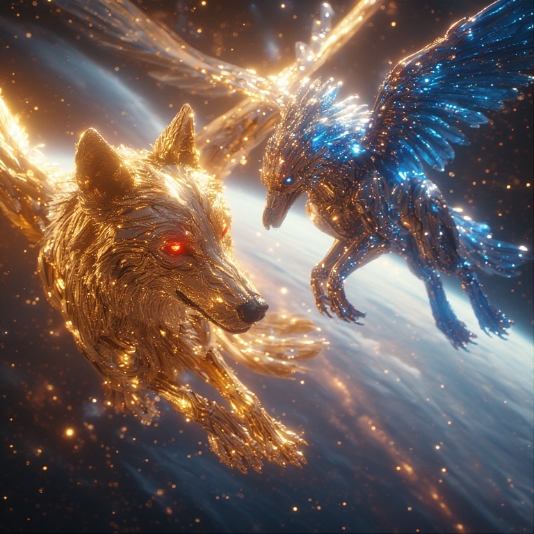 Image for Wolf and the Phoenix / Rebirth of the Lupine