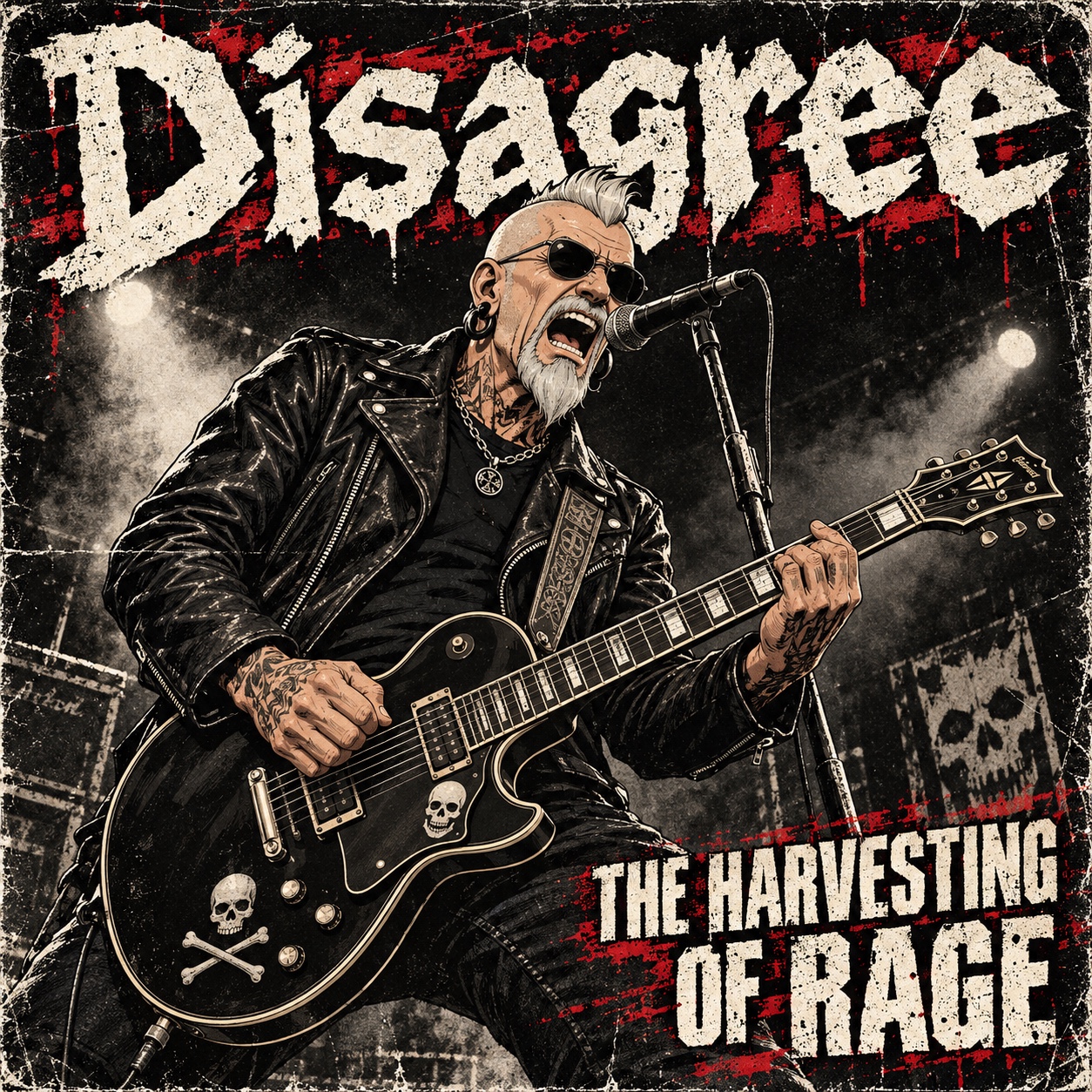 THE HARVESTING OF RAGE  #HardCore4th artwork