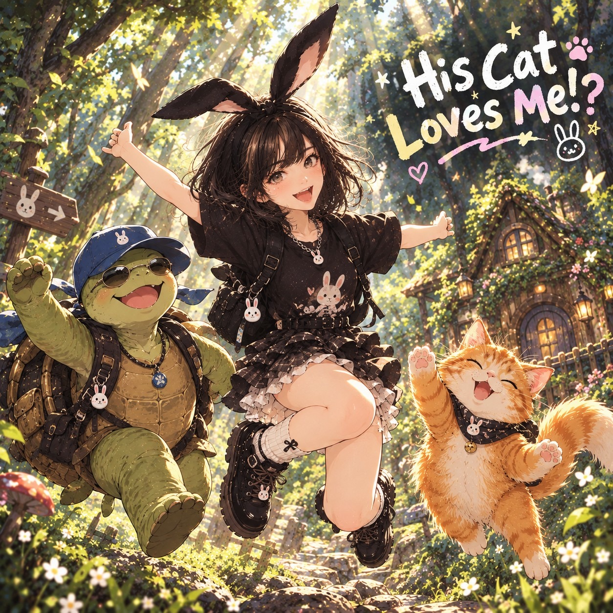 🐰1. His Cat Loves Me artwork