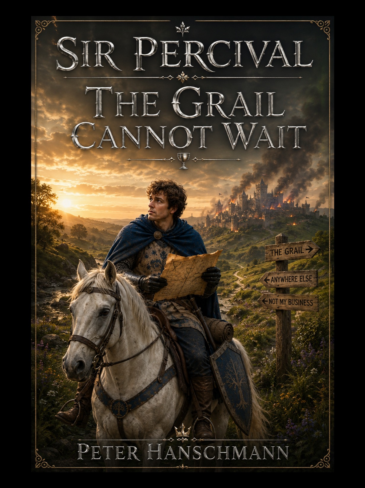 The Grail Was Probably A Cup (Sir Percival) artwork