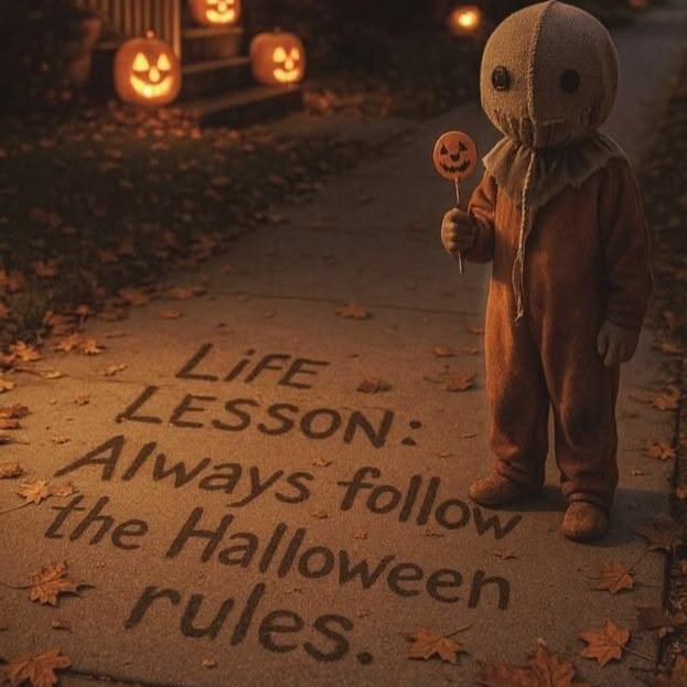 Trick or treat! Trick or treat! artwork