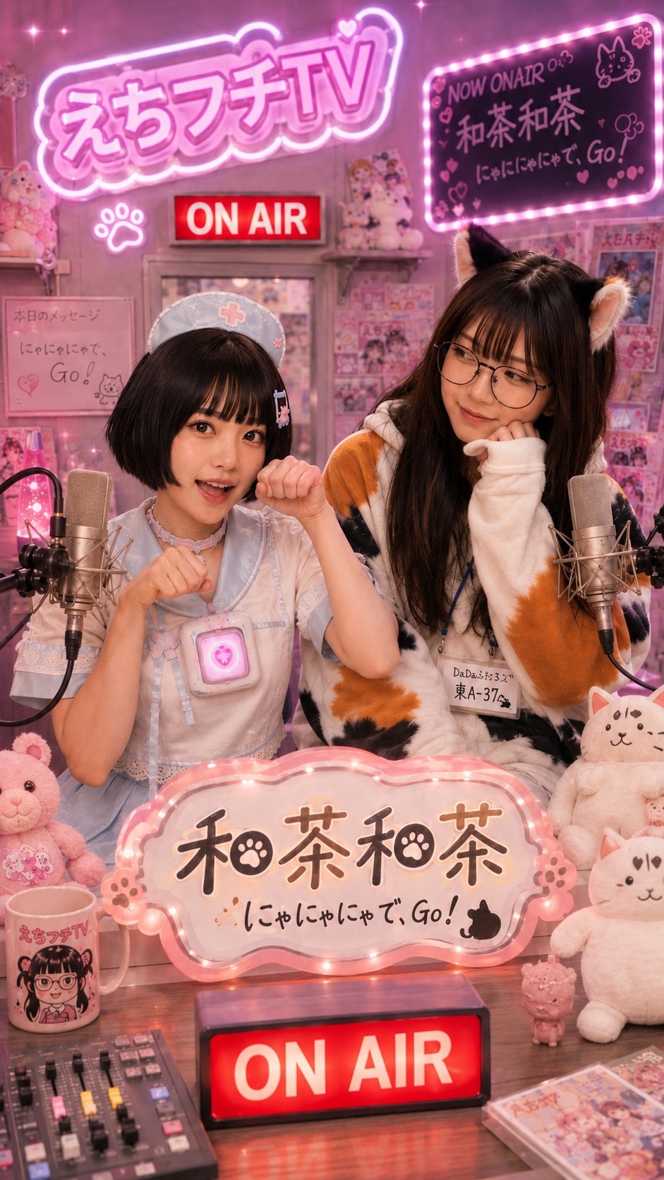 にゃにゃにゃで、Go! artwork