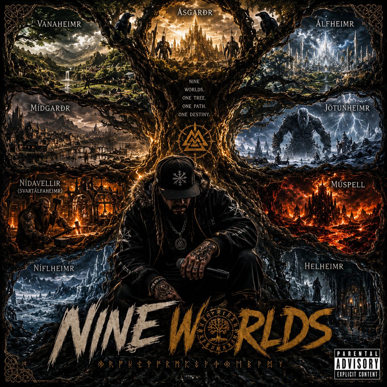 The Nine Worlds artwork