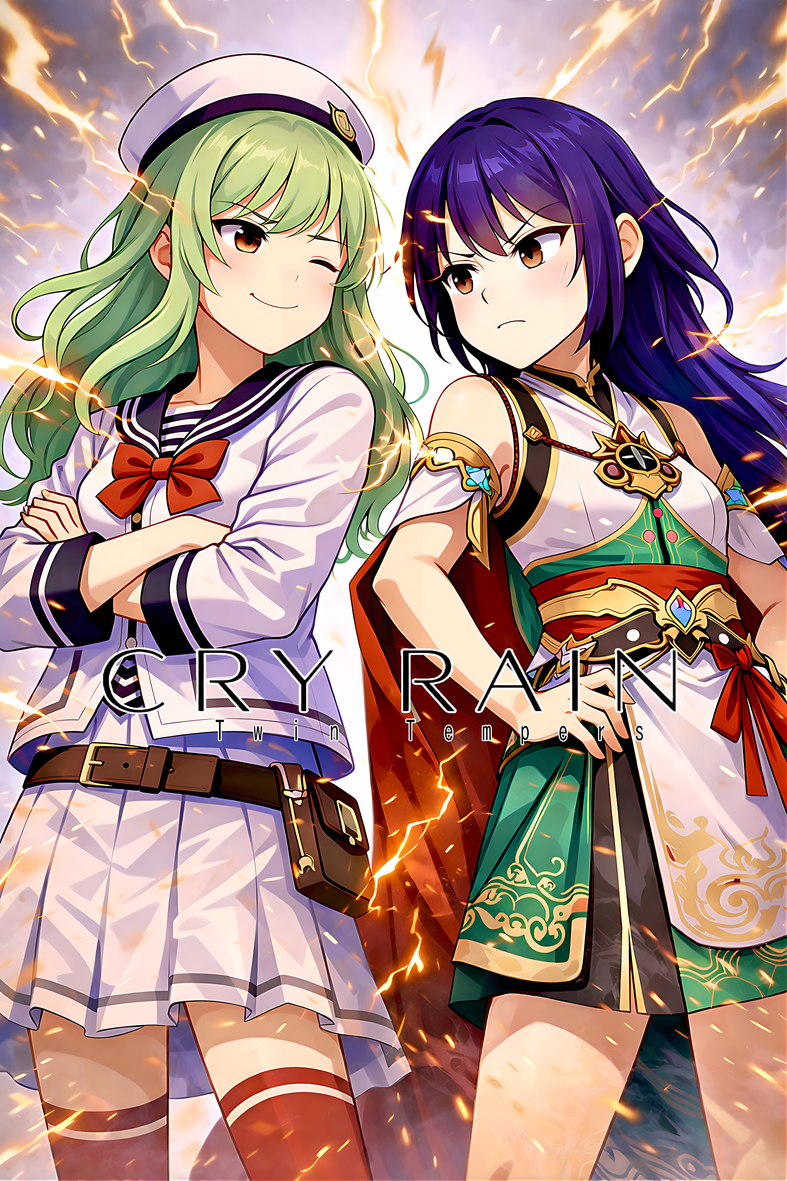 Twin Tempers【CRY RAIN - Twin Tempers -】 artwork