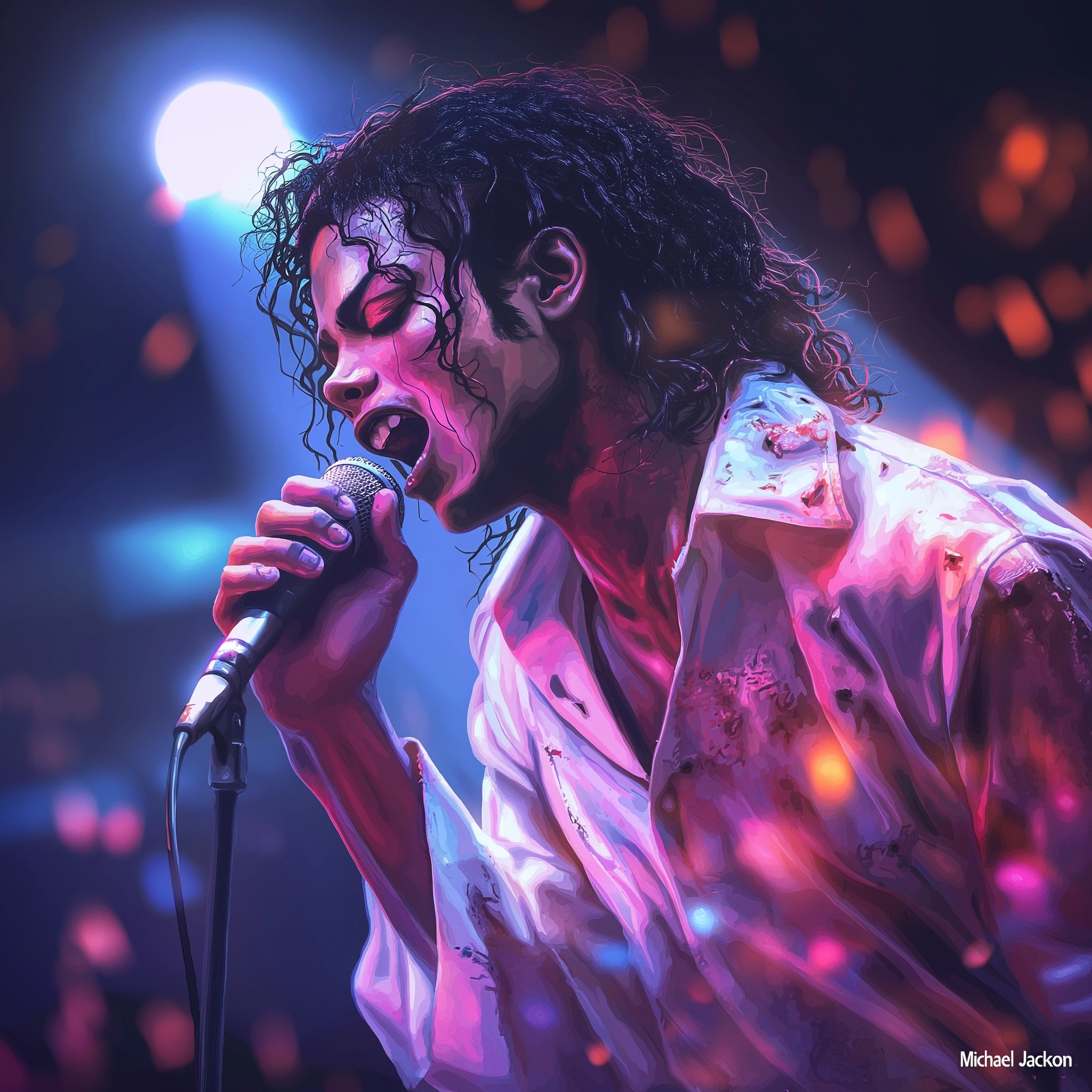 a celebrity that you look up to artwork