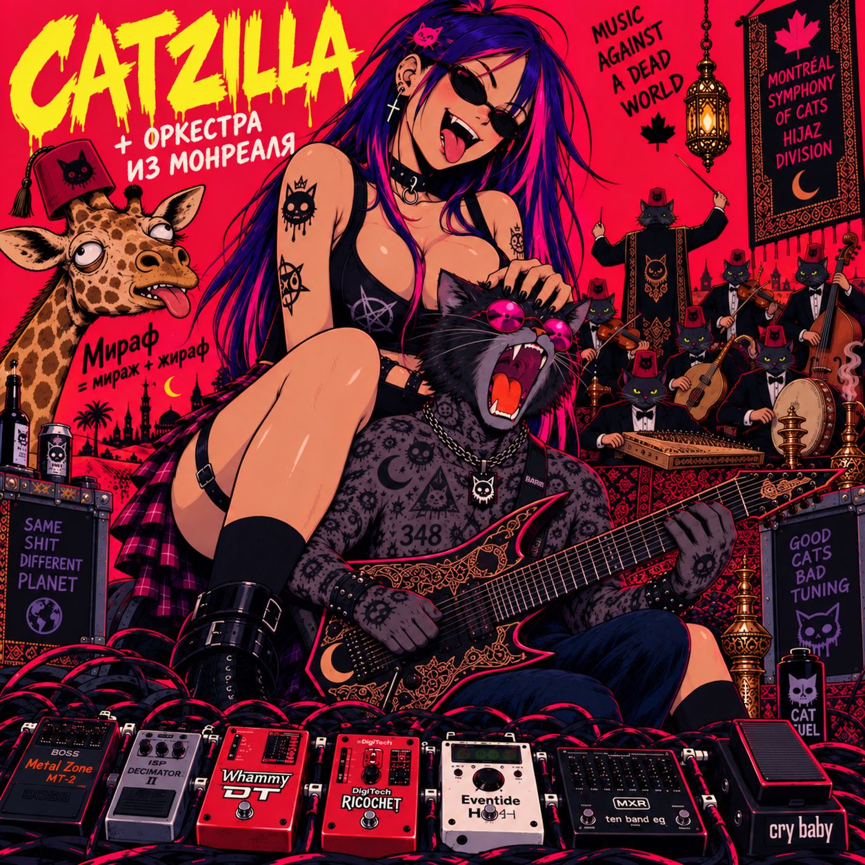 Djentzilla artwork