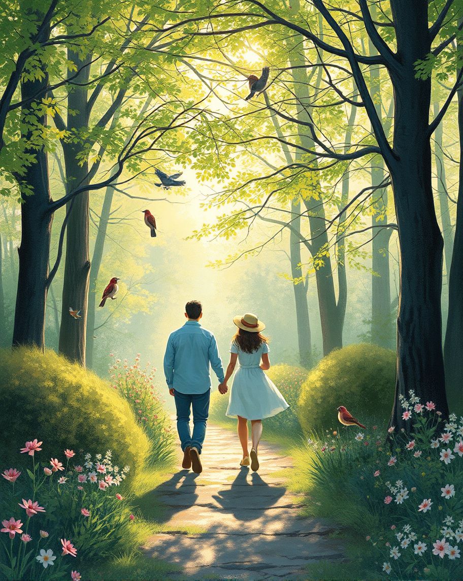 Springtime artwork