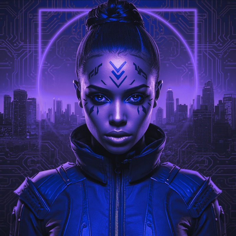 Futuristic Step artwork